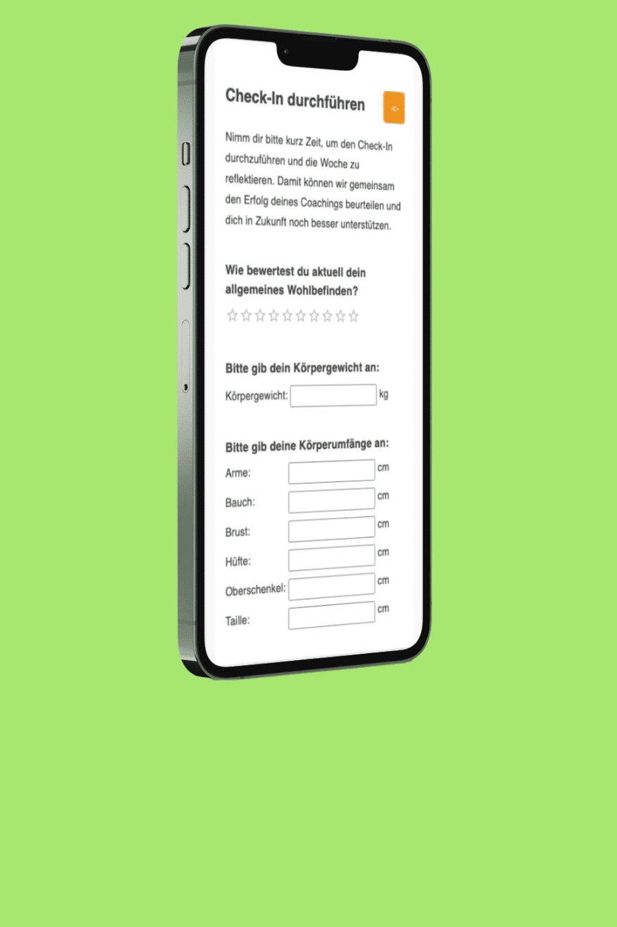 Check-ins in the Natty Gains nutrition app