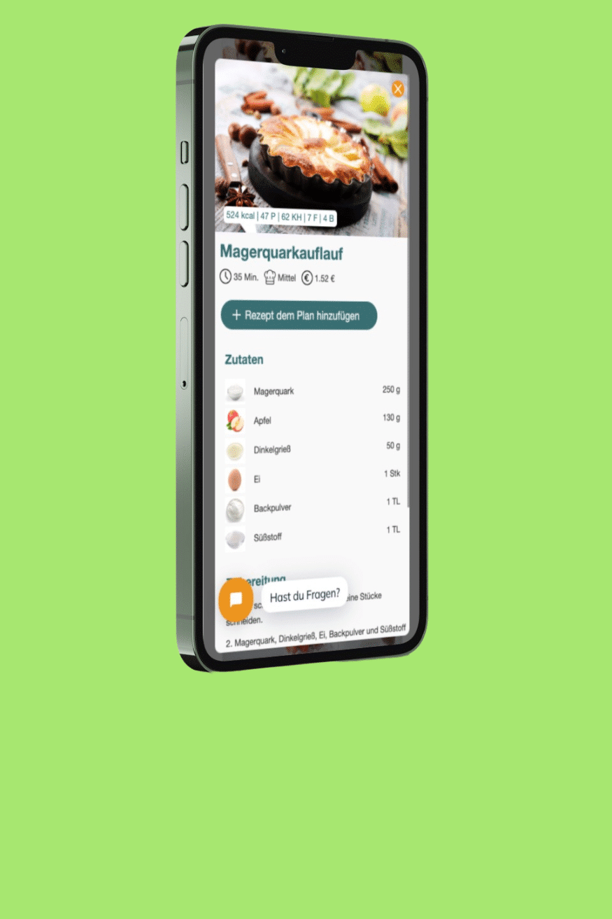 Recipes in the Natty Gains nutrition app