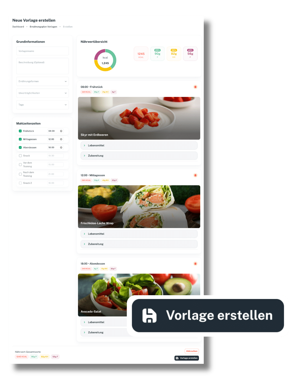 Plan-Vorlage erstellen
