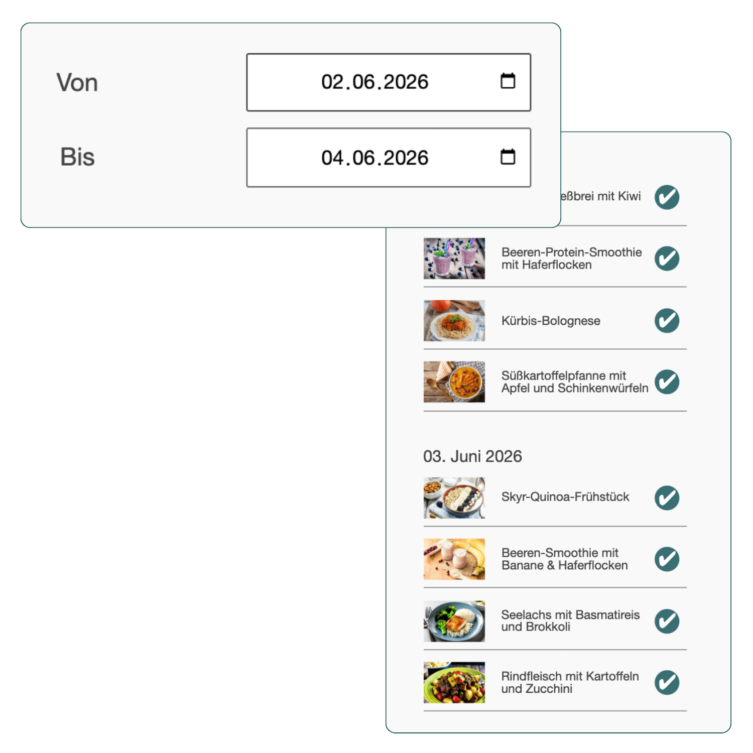 Die digitale Einkaufsliste im Supermarkt per App einfach abgehakt